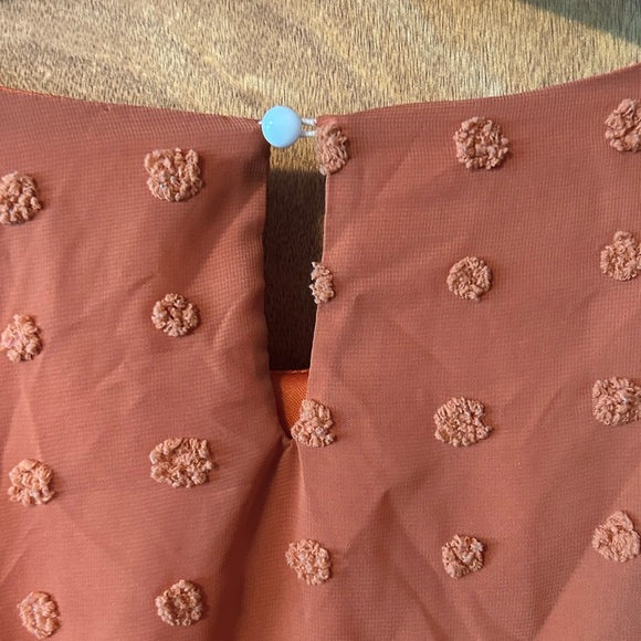 Elegant Rust Maxi Dress - Picture 3 of 4